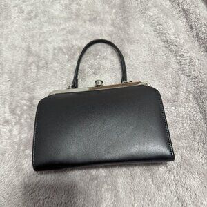 Trina Turk Black Leather Purse